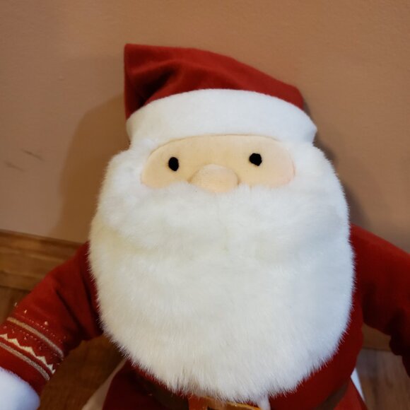Polar Express Jolly Santa Talking Holiday Plush WORKS - Picture 10 of 11